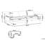 Rula 3 Seater Corner Sofa -17953231