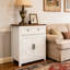 Armoire de rangement à portes de grange à grain supérieur avec buffet et bar pour la cuisine et le salon-1004877572