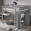 Lit mezzanine double avec rangement