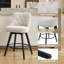 Upholstered Swivel Accent Chair-1910609018