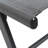 Sturdy Steel Frame Outdoor Patio Recliner with Waterproof Teslin Fabric and Adjustable Lumbar Pillow