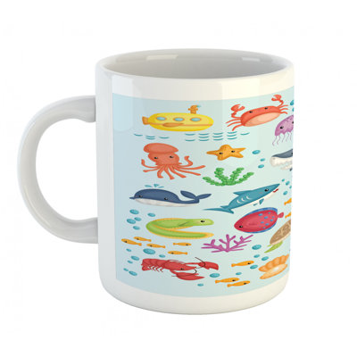 Grande tasse à café marine