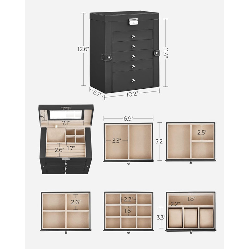 Jewelry Box +, Black