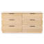 Titus 6 Drawer Stacked Dresser-1159182783