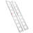 Aluminum Ramps, 1250lbs, Straight Ramp with Treads and Load Straps, Portable Loading Ramp
