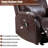 Faux Leather Heated Massage Chair-1501465444