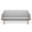 Housse pour canapé-lit réversible en tissu de polyester réversible avec fermeture à glissière 3 côtés-96484500-87758522