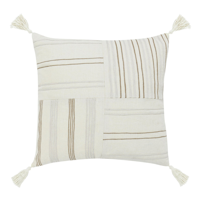 Apana Linen Square Pillow Cover & Insert