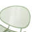 Andrighetti Outdoor Metal Mesh Shell Chairs-615870365