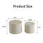 Tables basses et tables basses compactes en MDF de marbre beige