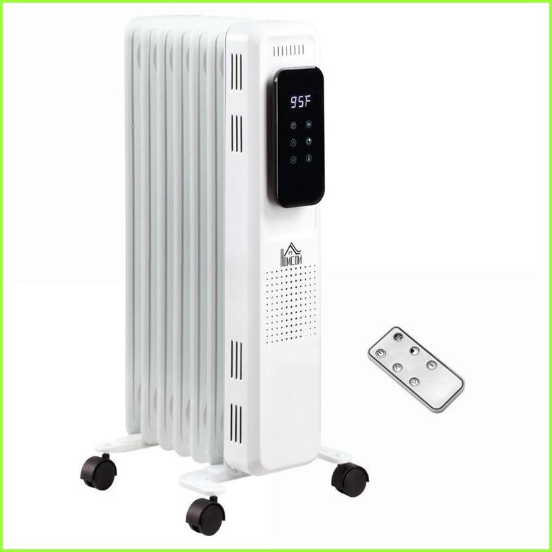 Space Hother 24,75 po Pi. Télécommande 3 modes 1500 W | Blanc | Acier