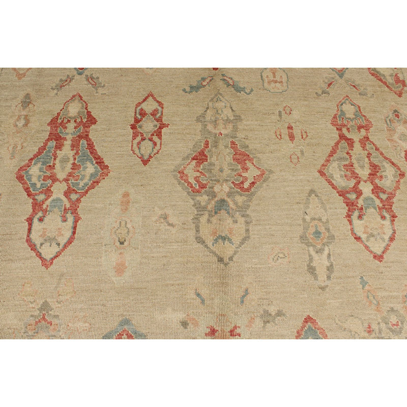 Tapis turc Oushak brun 10x15