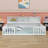 Floor Bed With Side Bookcase,Shelves,Guardrails-896912659