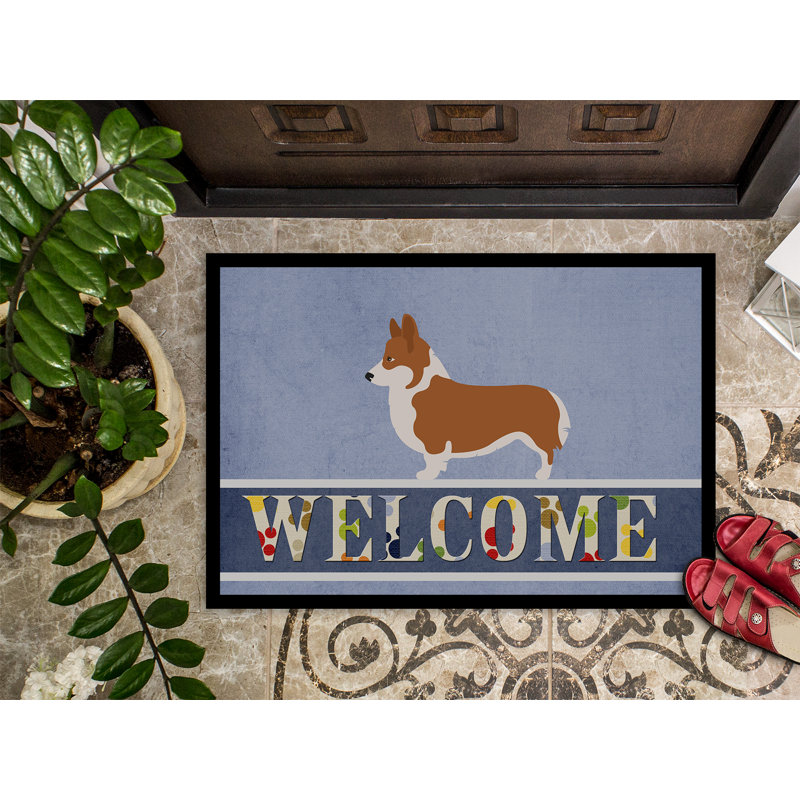 Pembroke Non-Slip Outdoor Doormat, Rectangle 1'6" x 2'3"