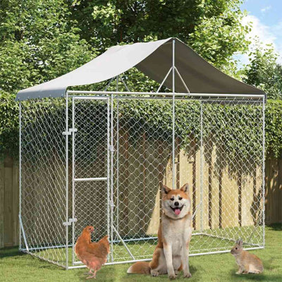 Retta 250cm H Metal Yard Kennel
