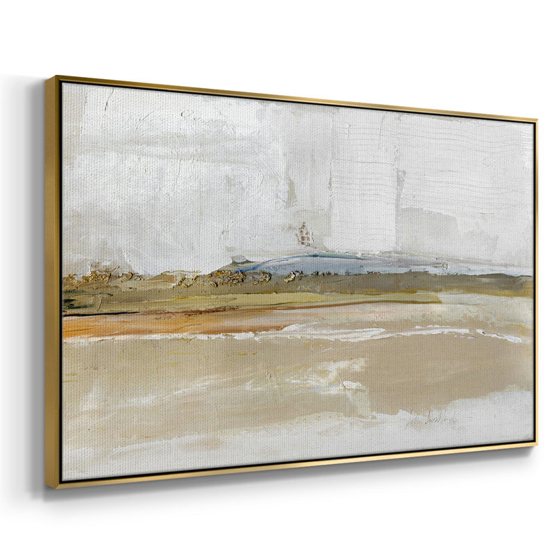 " Golden Hour ", 25" H x 37" W x 2" D, Gold