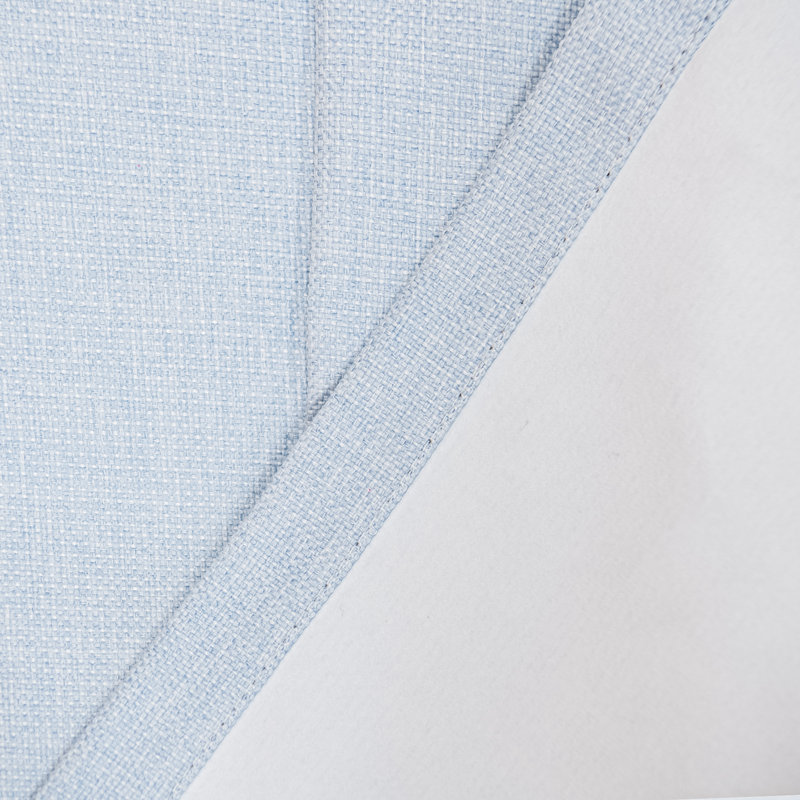 Paire de rideaux occultant en polyester Shannetta, Bleu glacé, L 52 po x L 96 po