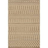 Geometric Area Rug in Brown/Beige