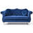 Glory Furniture Hollywood  Velvet Rolled Arm Loveseat-404163786