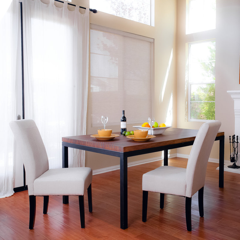 19.25'' H Upholstered Dining Chair, Natural