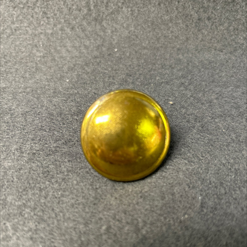 (Paquet de 5) Laiton antique poli bouton antique de 1-1 / 4 po