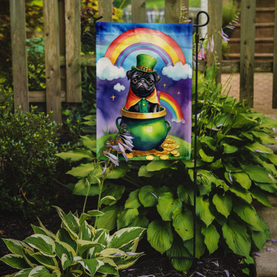 Double Sided 15.5'' H x 11.25'' W Polyester St Patrick's Day Garden Flag