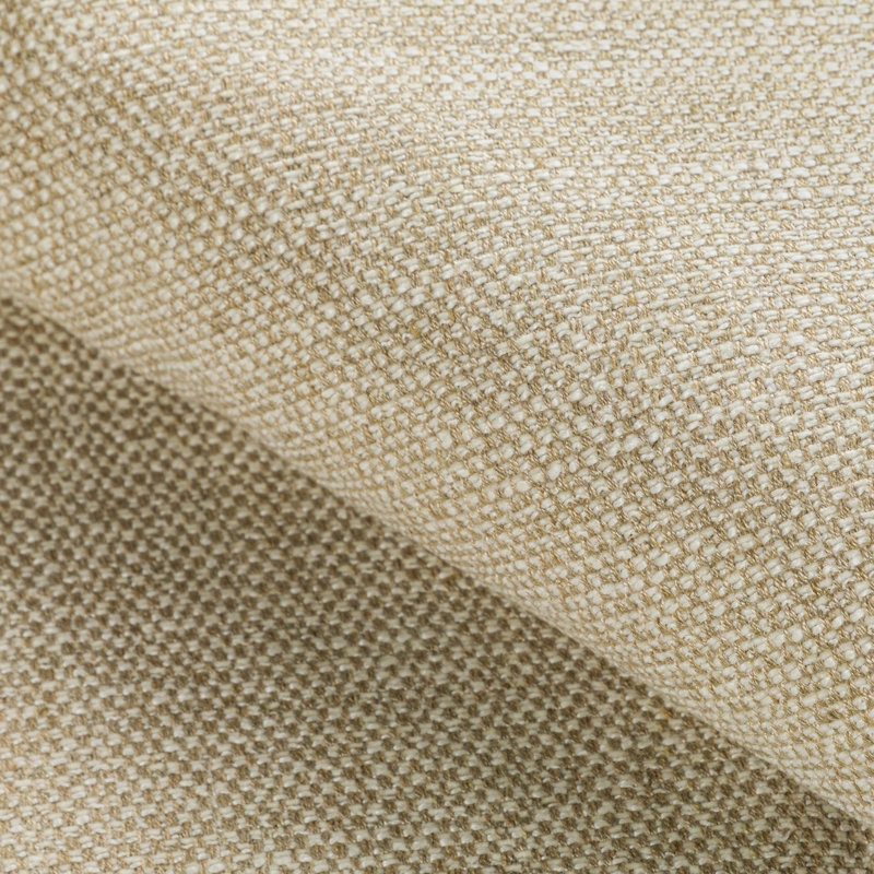 Lorient Weaves Edern Plain Fabric, Beige