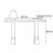 Mid-Century Modern Solid Pine Console Table-13645482