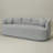Brinae 85" Wide Modern Boucle Upholstered 3 Seat Sofa-674605619