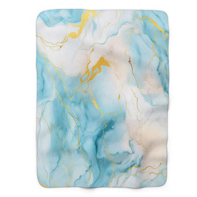 Glimmering Stone - 1 Piece Premium Sherpa Blanket