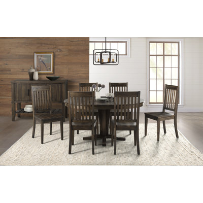 Jurney 18'' H Acacia Solid Wood Side Chair