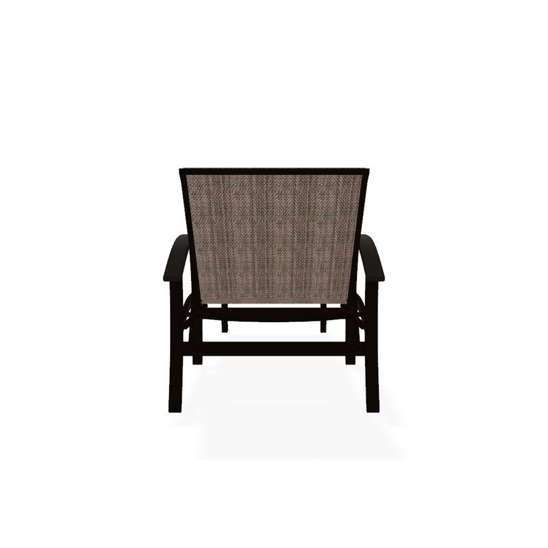 Belle Isle Outdoor Chaise Lounge, White 6D Sunbrella®, Beachwood P40, Textured Kona