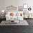 Marble Console Table with Iron Base-1364189435