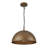 Bradson 1-light Antique Brass Dome Pendant-858916014