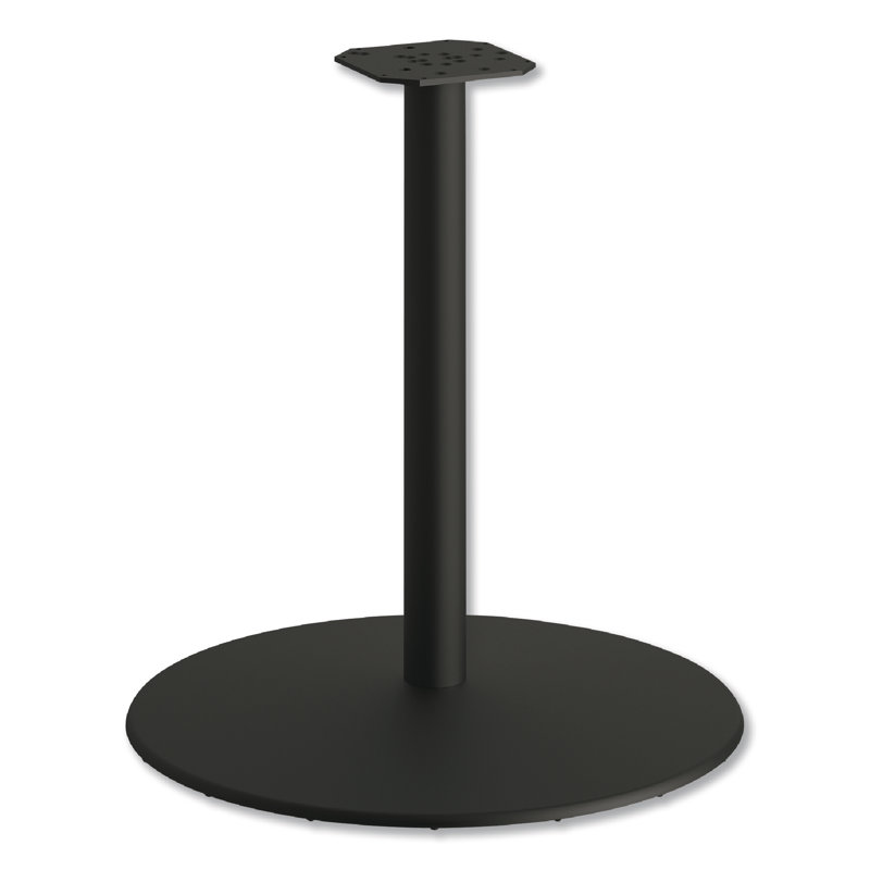 Black Aluminum Round Table Base for 30" Tops