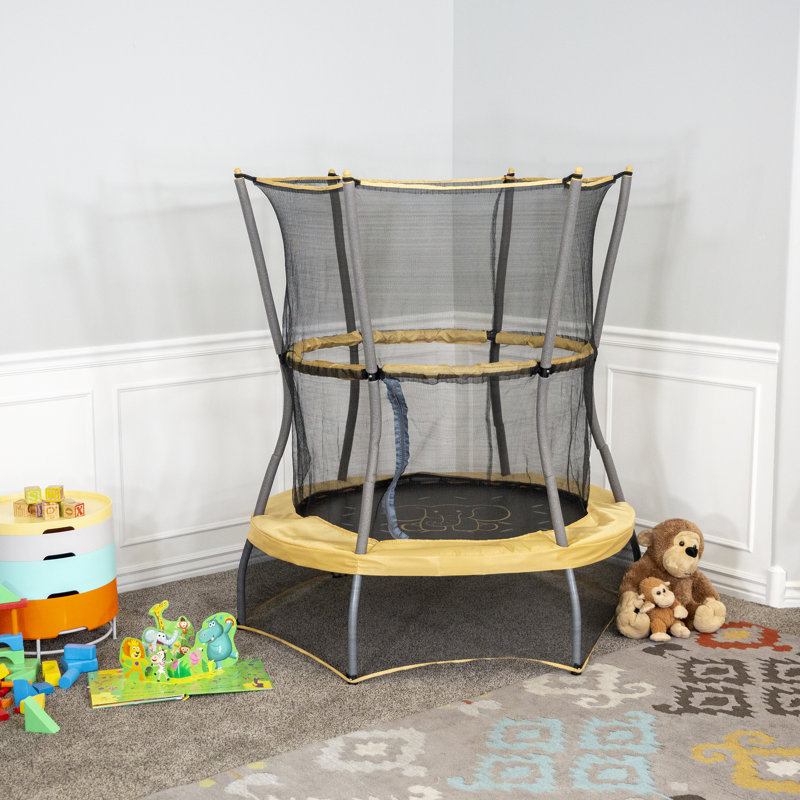 Mini trampoline d'intérieur avec guidon, rebond pour enfants Activplay