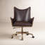 Truman Leather Swivel Office Chair-599582821