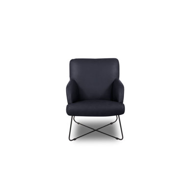 Averie Genuine Leather Designer Armchair