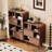 Nut-brown Solid + Manufactured Wood Display Cases-121375251