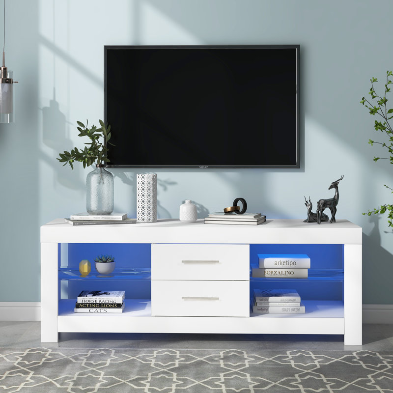 TV Stand for TVs up to 55", White