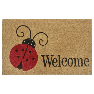 Lady Beetle Door Mat