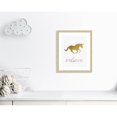 « licorne dreaming 2 », art encadré