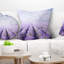«Fields of Lavender Against Blue Sky» - Coussin imprimé paysage-217488755-217488752