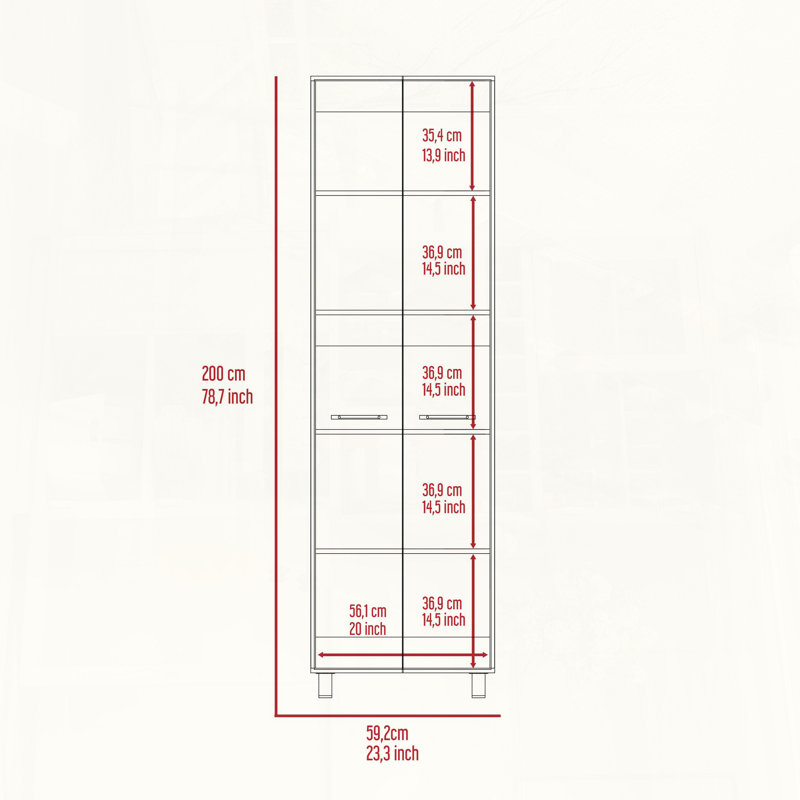 Garde-manger High High, White