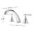2-handle Bathroom Faucet with Drain Assembly-70325903