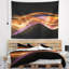 Tapisserie abstraite or rose-28505216
