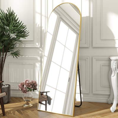 Miroirs muraux surdimensionnés arqués