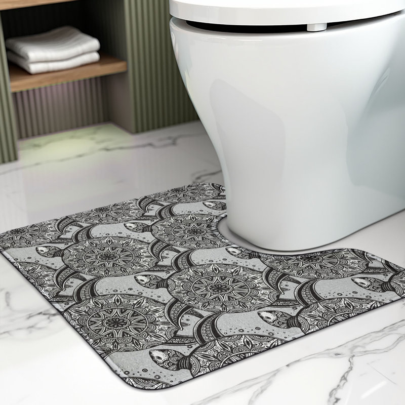  Tapis de salle de bain en U 20 po Turtle