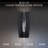 Twirl 1 Light Crystal LED Wall Sconce
