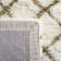 Benyam Hand Tufted Nz Wool/Cotton Geometric Rug in Ivory/Green